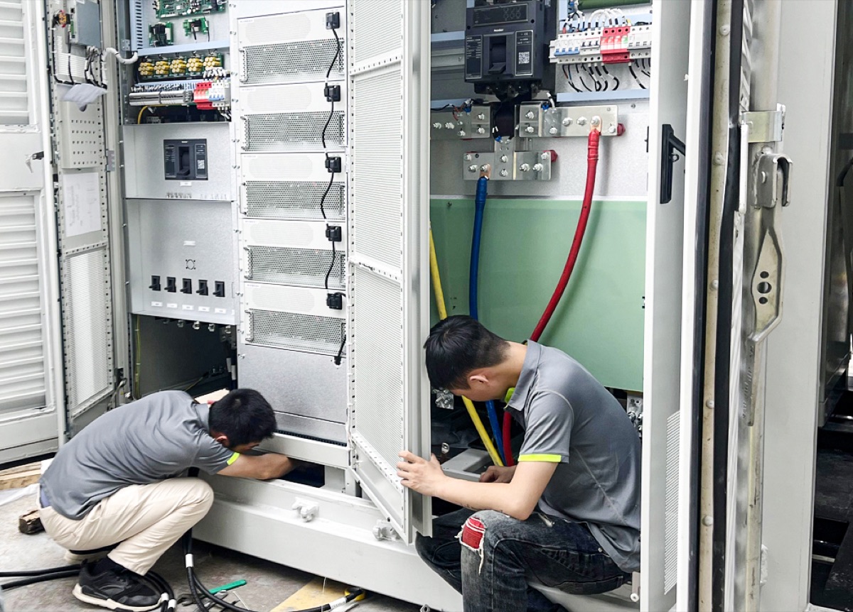 Generic containerized battery energy storage system — industry example photo
