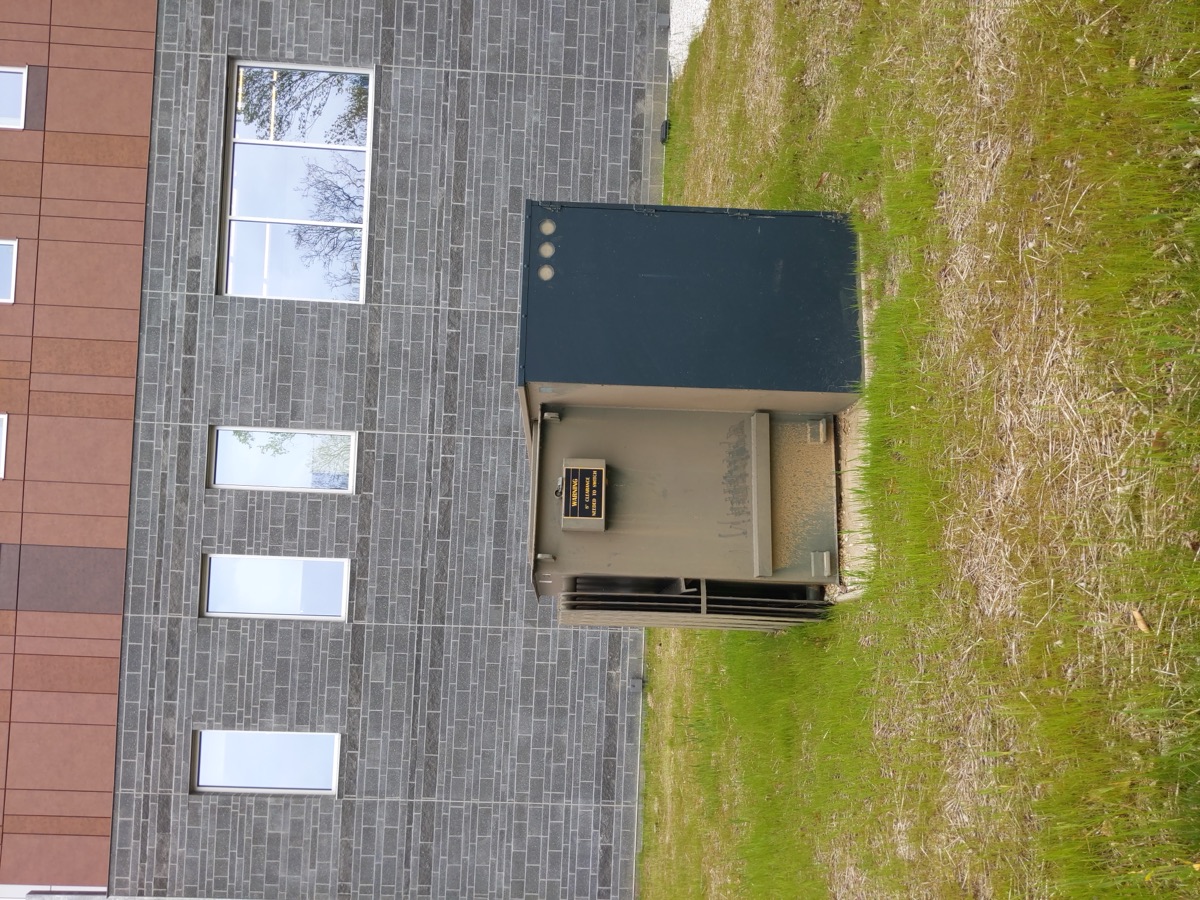 Generic ground-level pad-mounted transformer — industry example photo