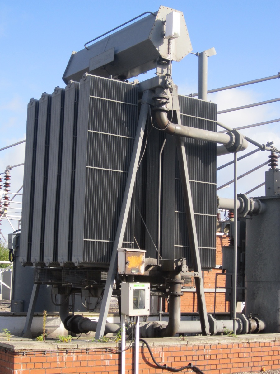 Generic outdoor transformer — industry example photo