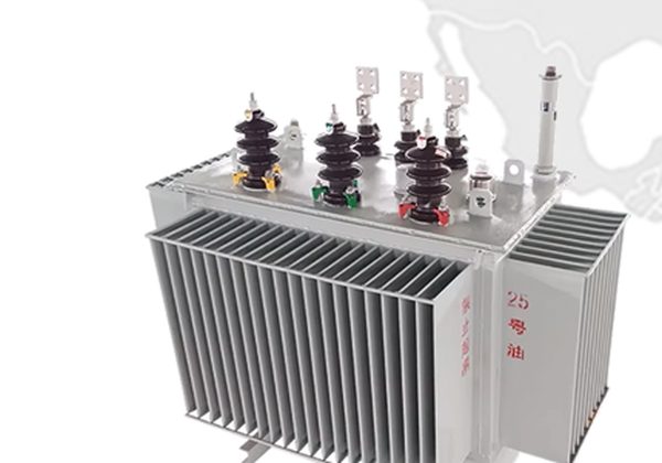 Fully sealed corrugated tank oil-immersed distribution transformer